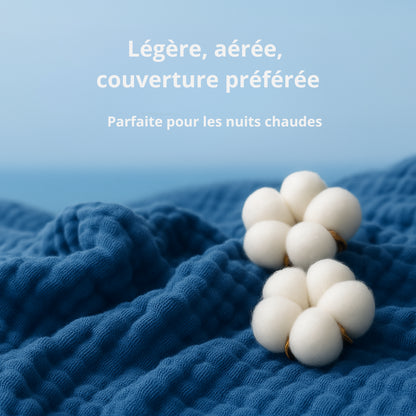 Couverture en mousseline douce