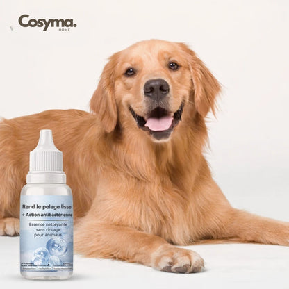 Gouttes de shampoing rafraîchissantes pour le pelage