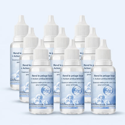 Gouttes de shampoing rafraîchissantes pour le pelage