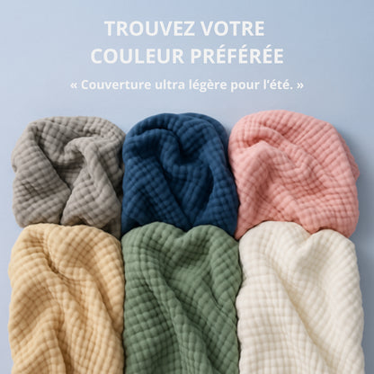 Couverture en mousseline douce