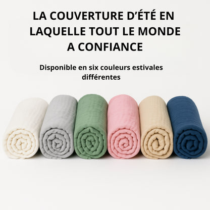 Couverture en mousseline douce