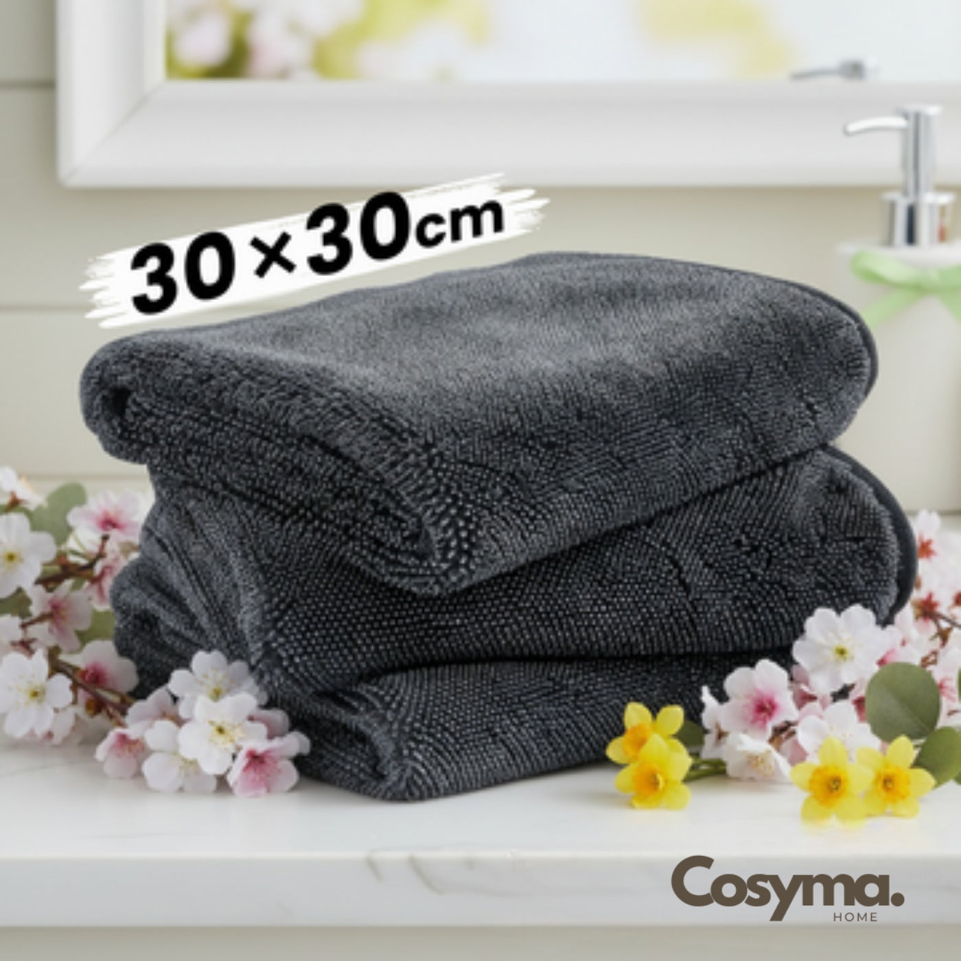 Serviette de séchage 30x30cm