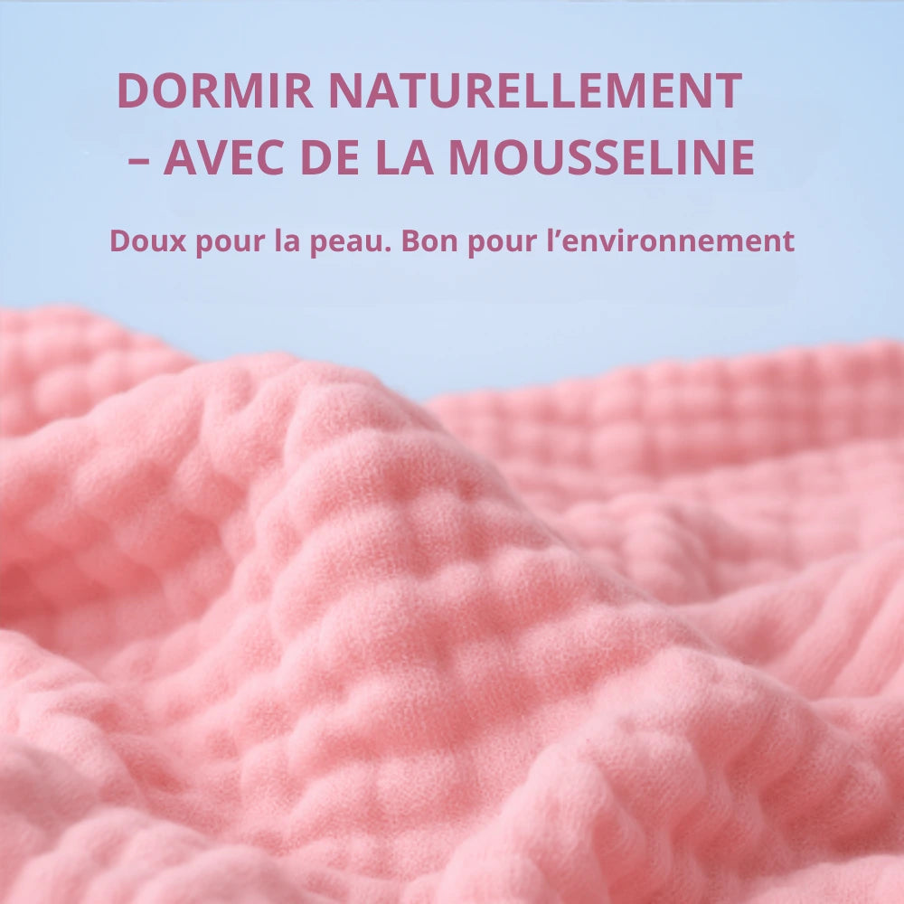 Couverture en mousseline douce