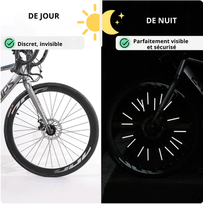 Kit de réflecteurs pour rayons (12 pièces)