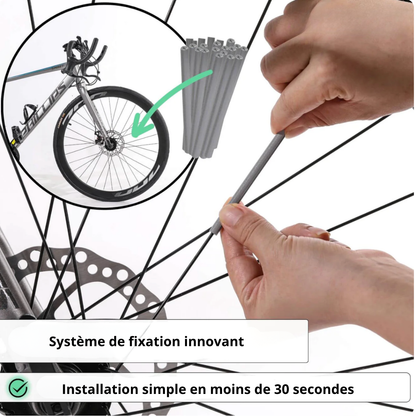 Kit de réflecteurs pour rayons (12 pièces)