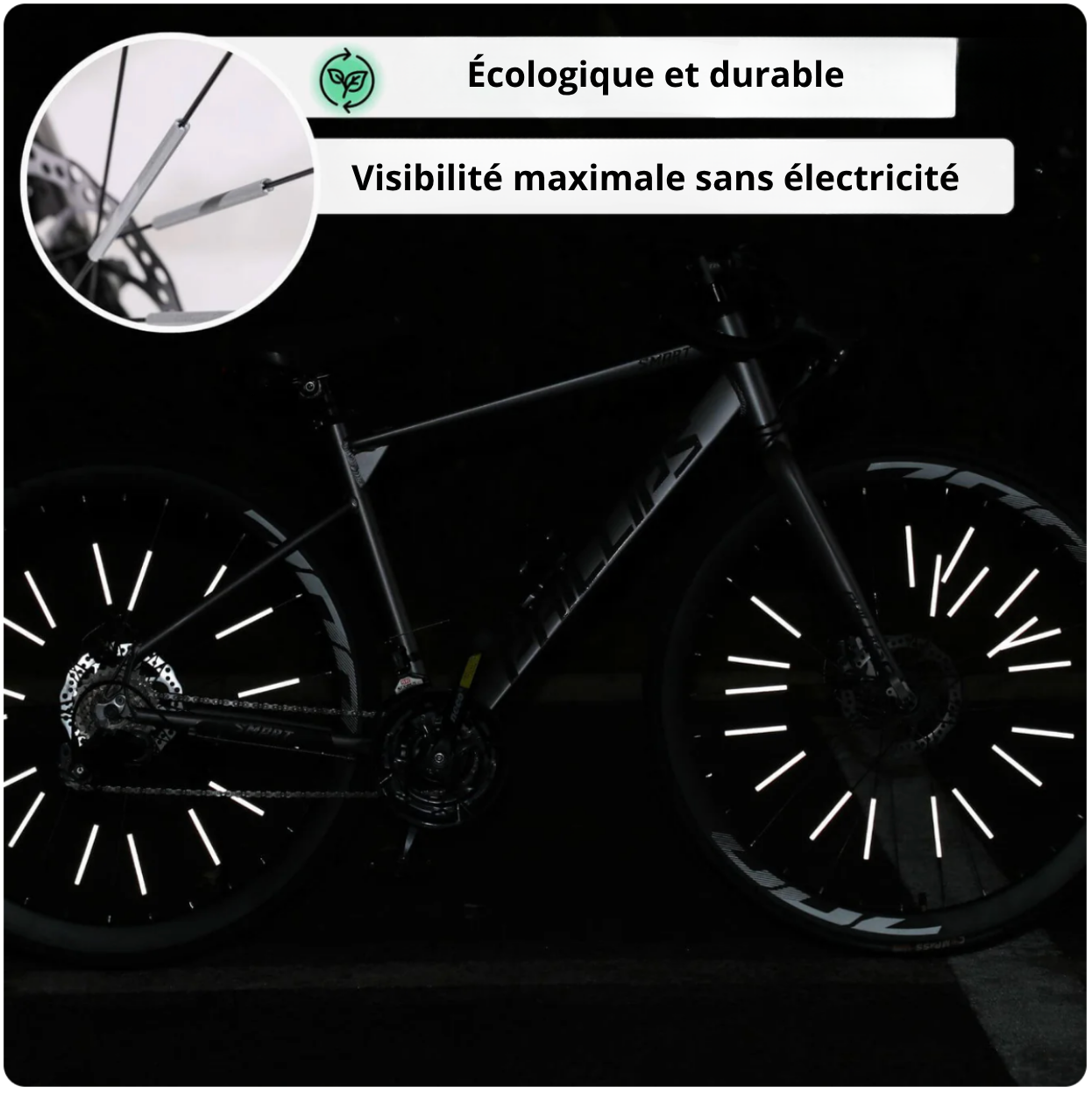 Kit de réflecteurs pour rayons (12 pièces)