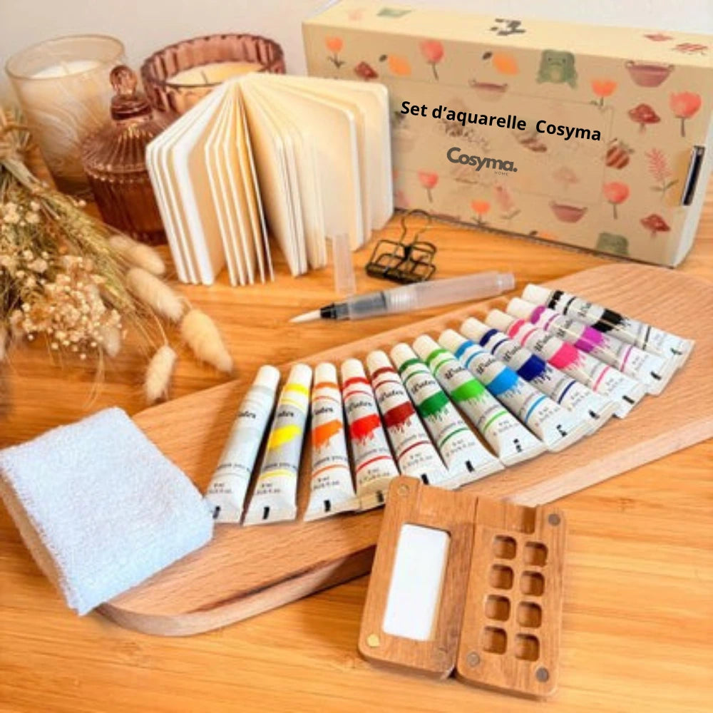 Set de mini-aquarelles