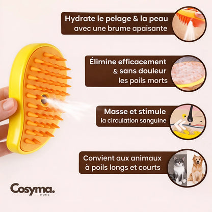 Brosse de toilettage pour animaux de compagnie