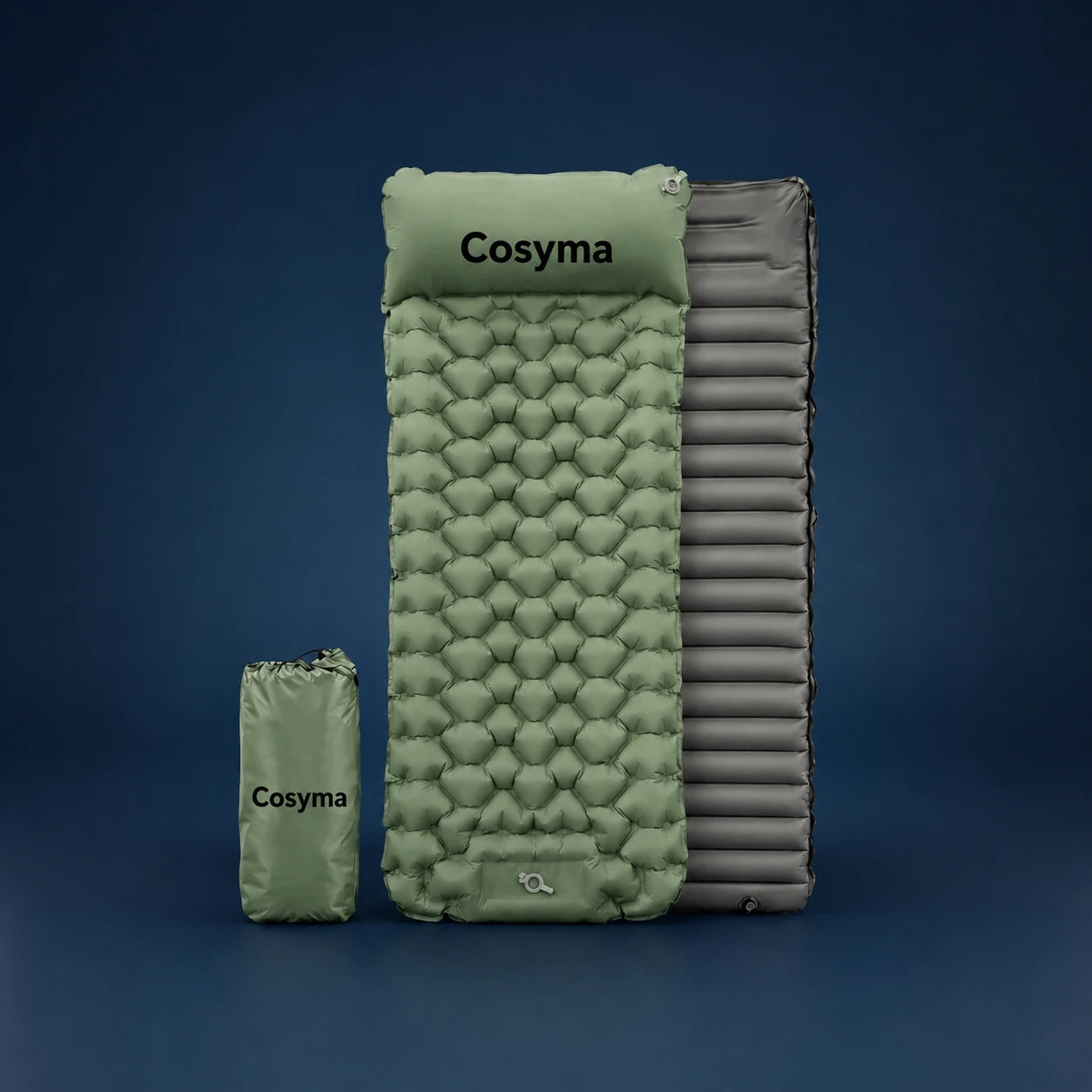 Matelas pneumatique compact ultraléger