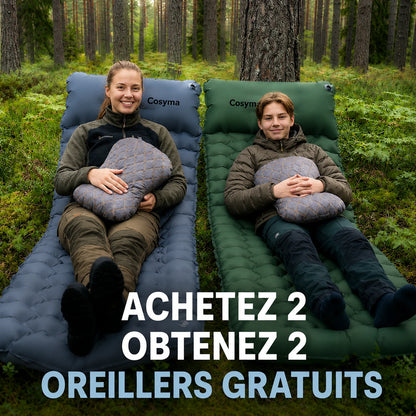 Matelas pneumatique compact ultraléger