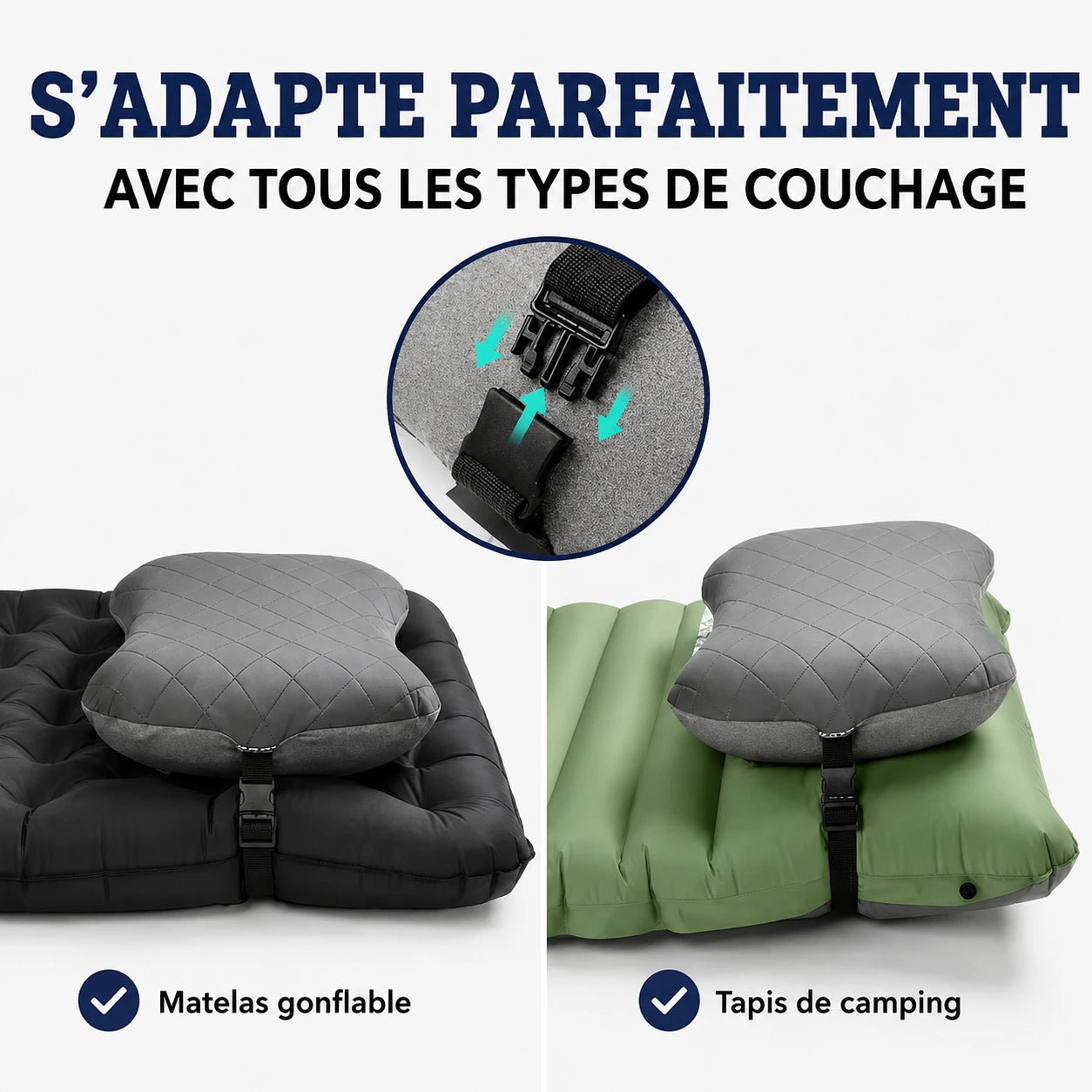 Matelas gonflable compact ultraléger PRO