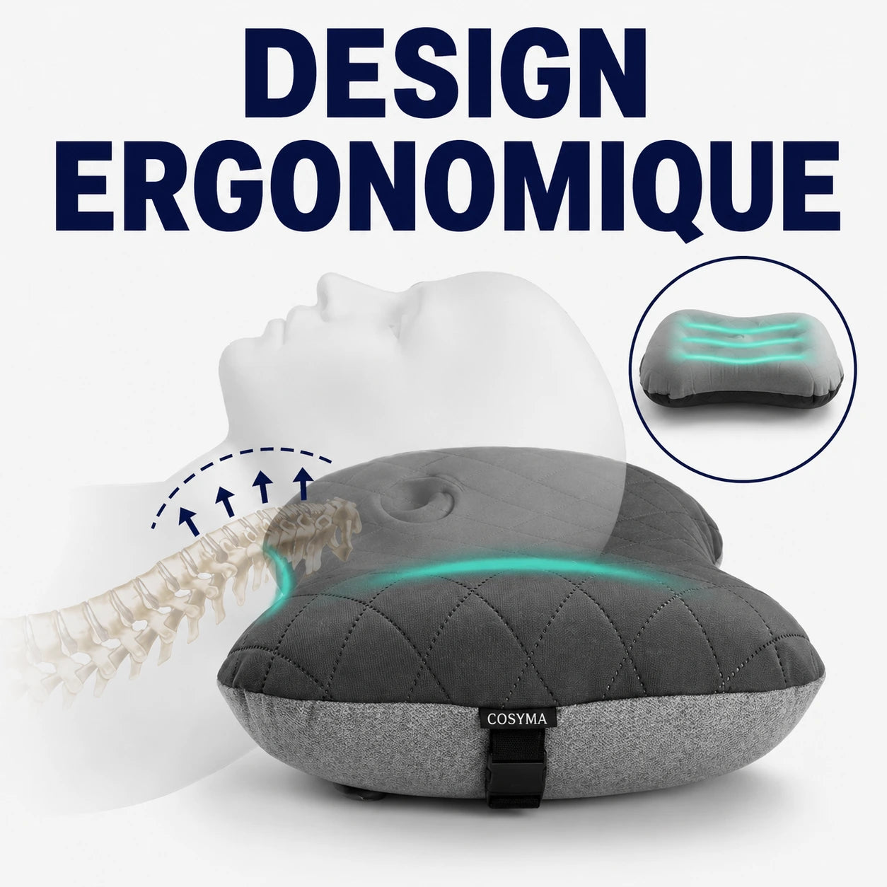Matelas gonflable compact ultraléger PRO