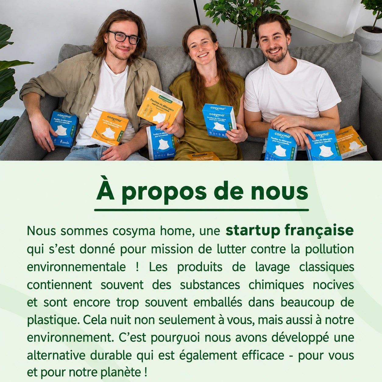 Feuilles de lave-vaisselle écologiques