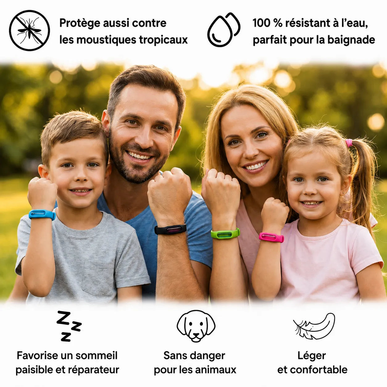 Cosyma -  Bracelets anti-moustiques