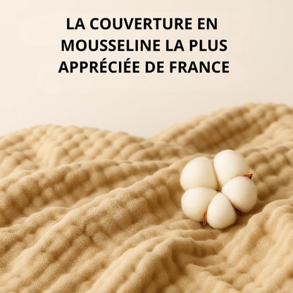 Couverture en mousseline douce