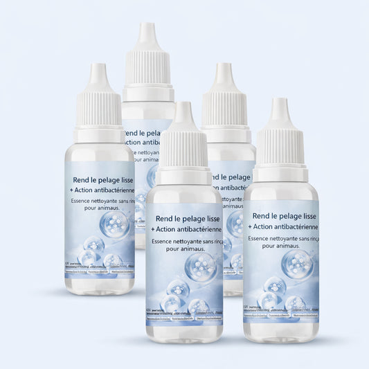 Gouttes de shampoing rafraîchissantes pour le pelage