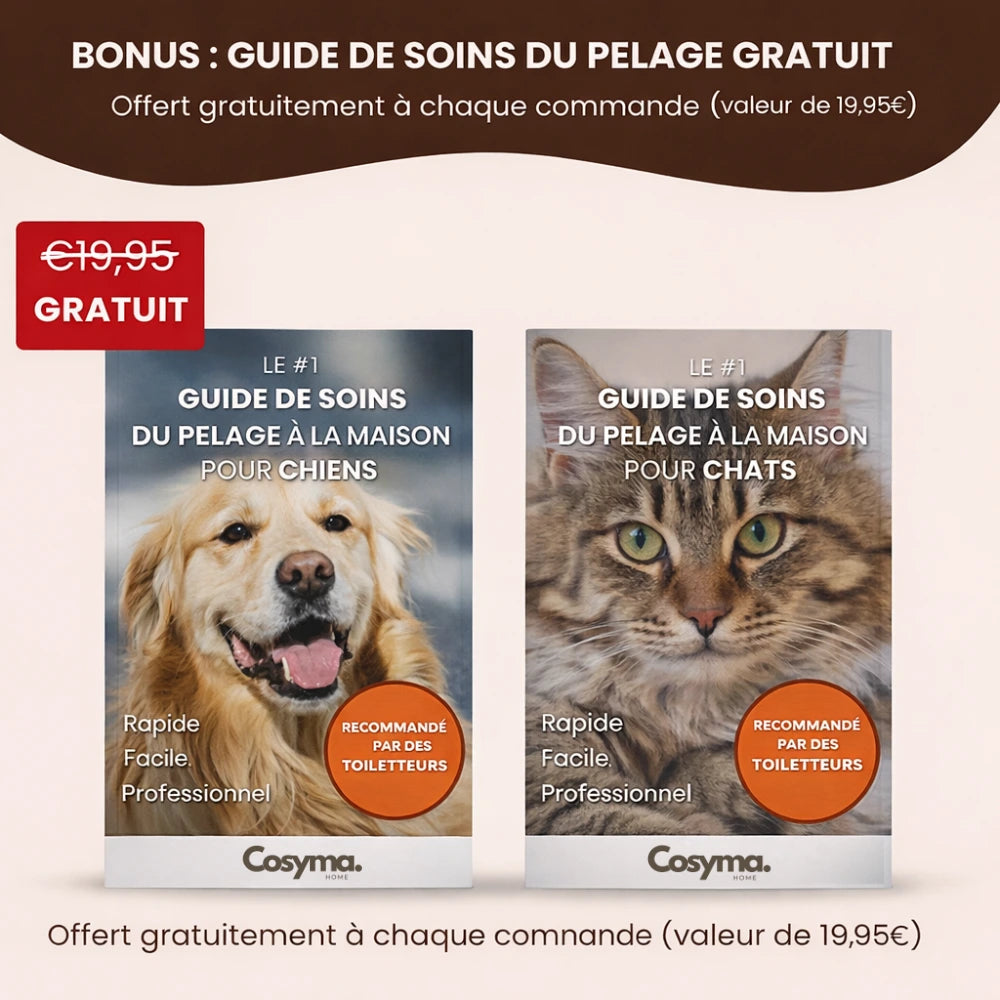 Brosse de toilettage pour animaux de compagnie