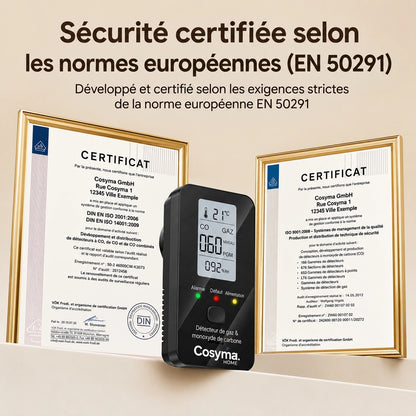 Détecteur de monoxyde de carbone